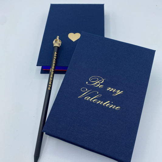 Neonblock zum Valentinstag