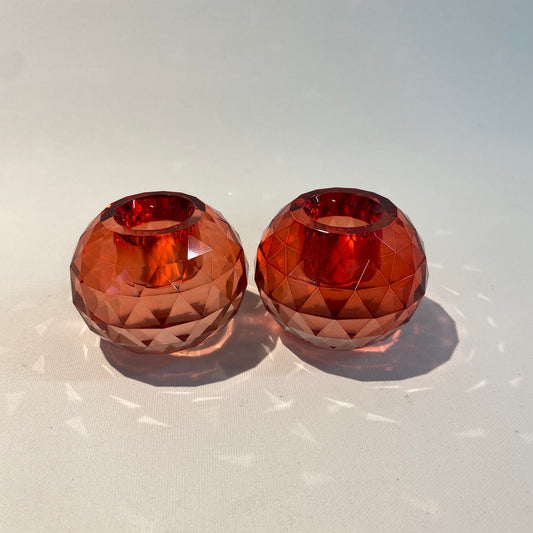 Kerzenhalter Glaskugel