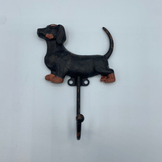 Kleiderhaken mit Dackel
