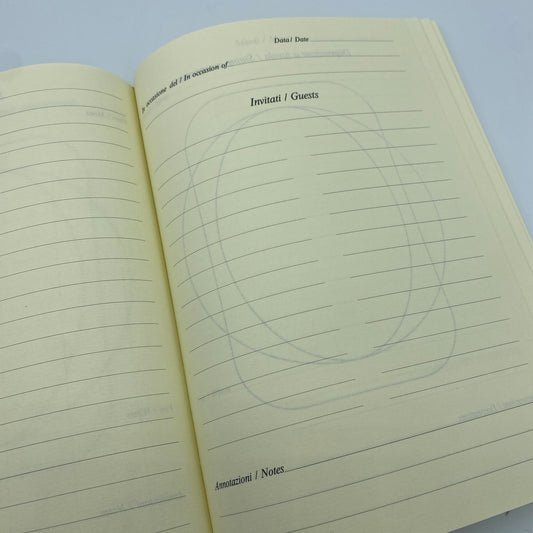 Erinnerungsbuch an Gäste