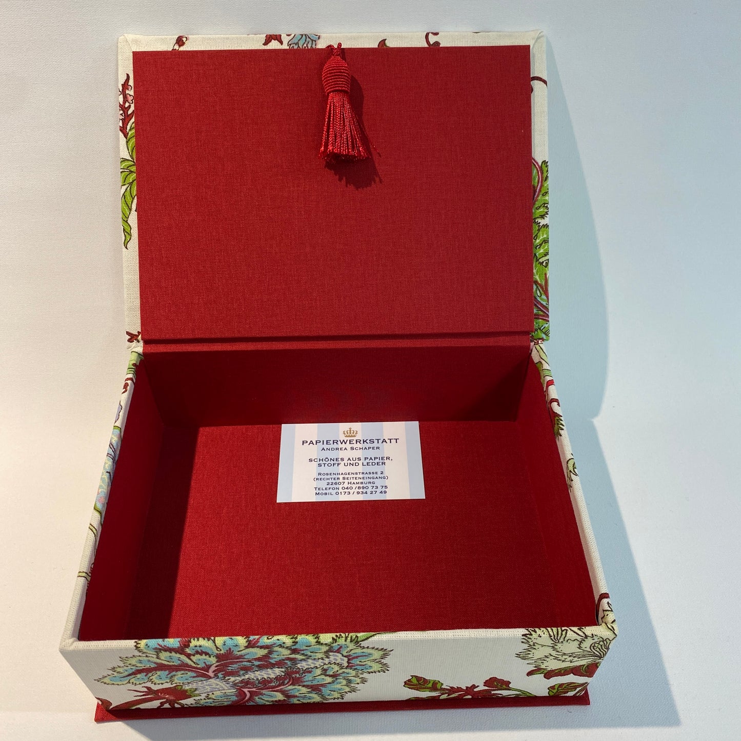 Schatzkiste Stoff - klein - Florali