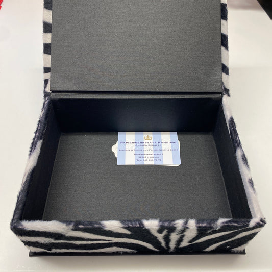 Schatzkiste Din A4 - Zebra