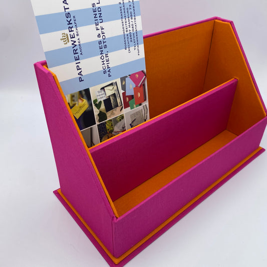 Briefständer pink / orange