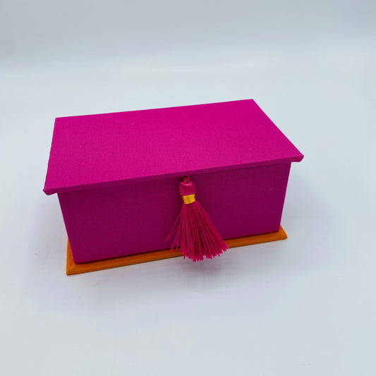 Tempo-Box orange oder pink