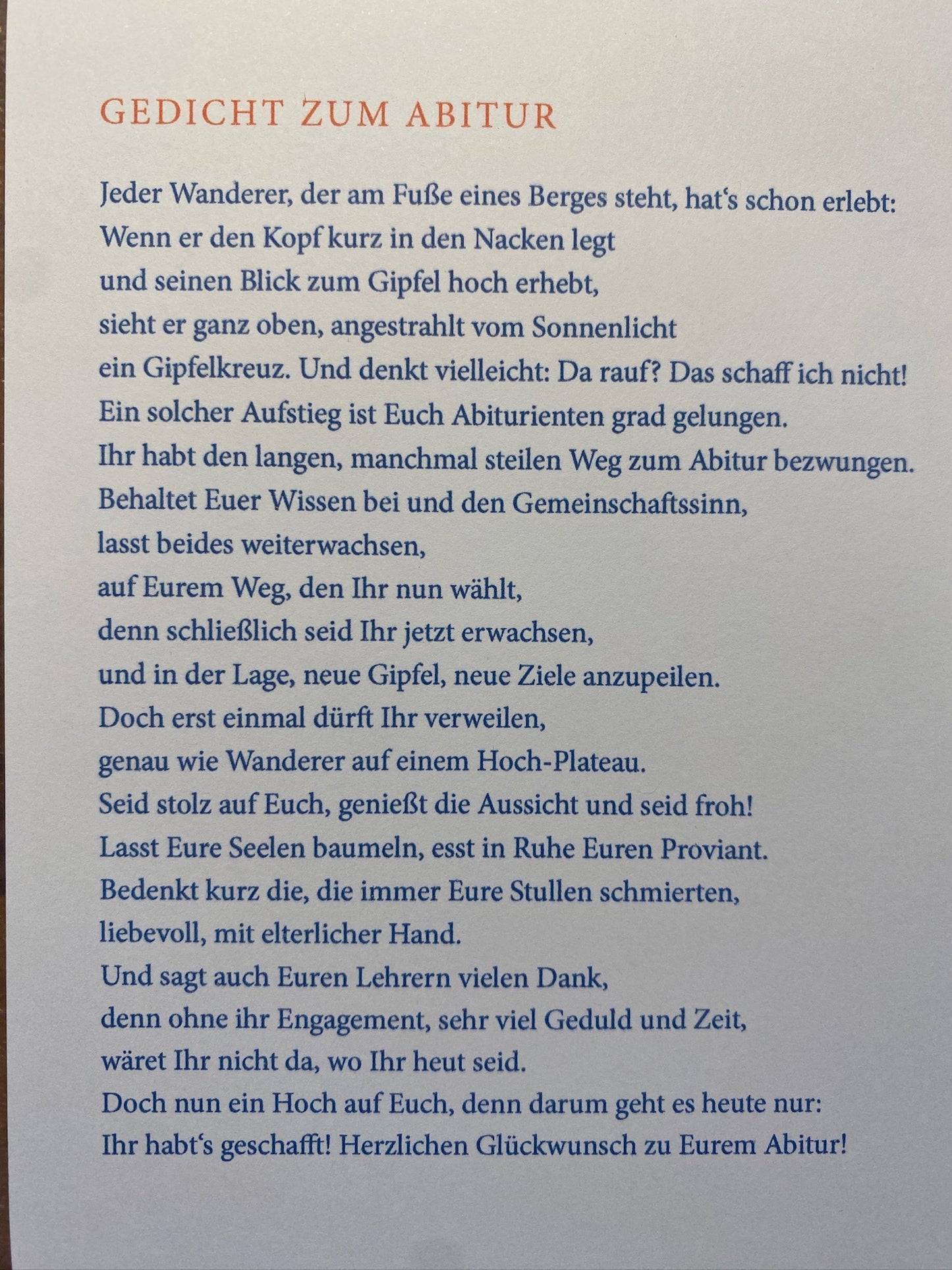 Karten für diverse Anlässe