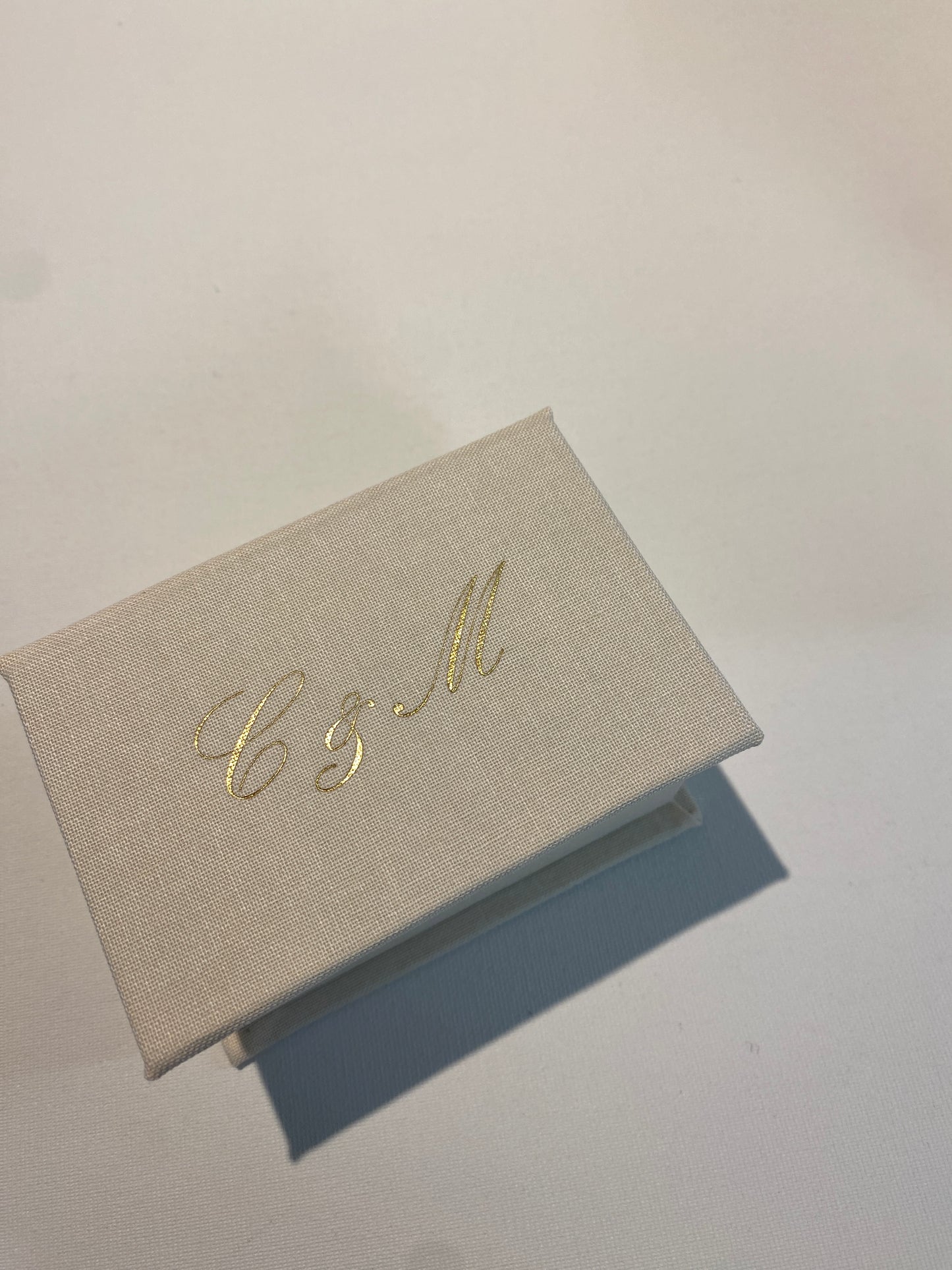 Ringschachtel für Hochzeiten