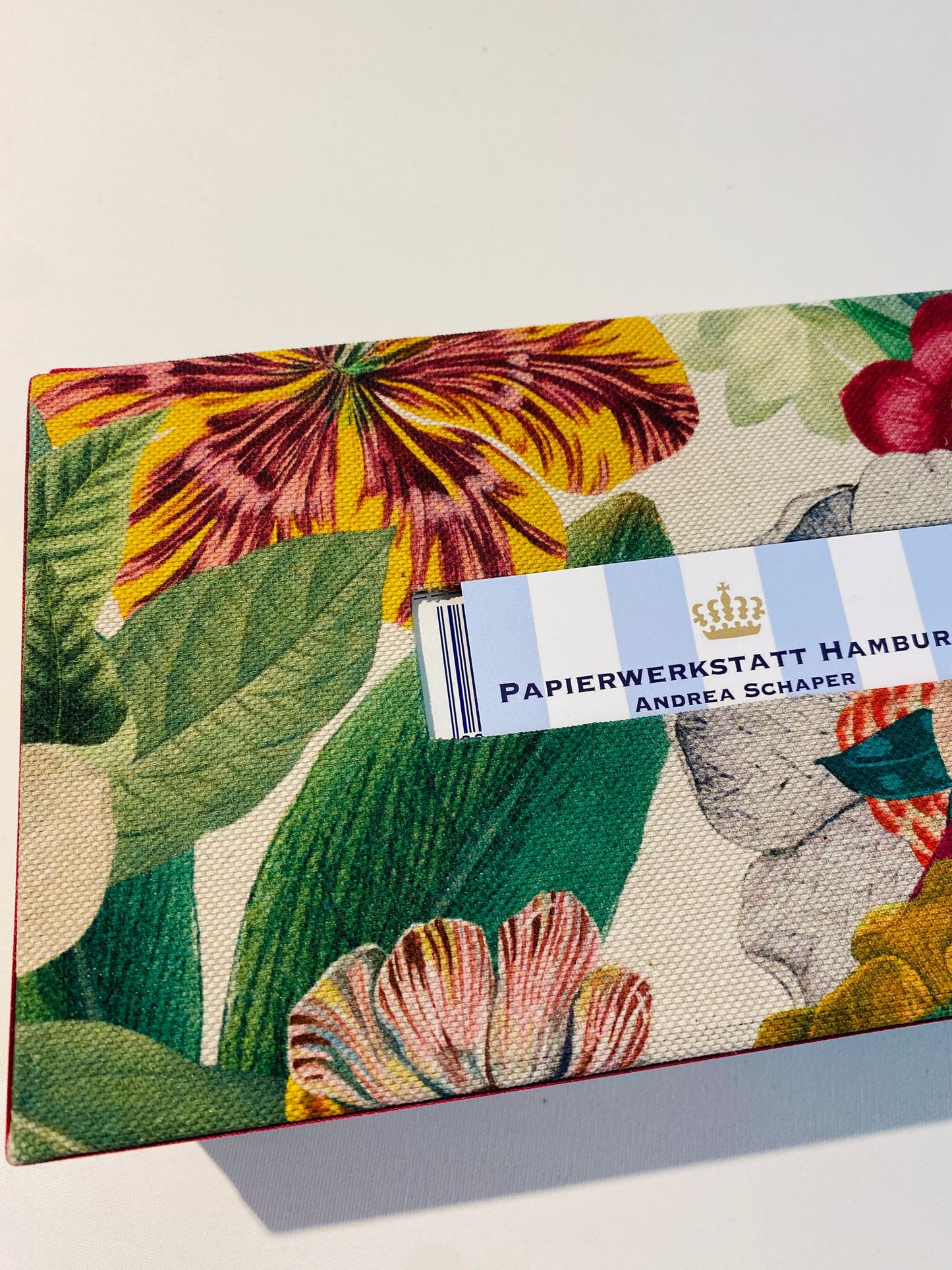 Kleenexbox - Englische Blumen