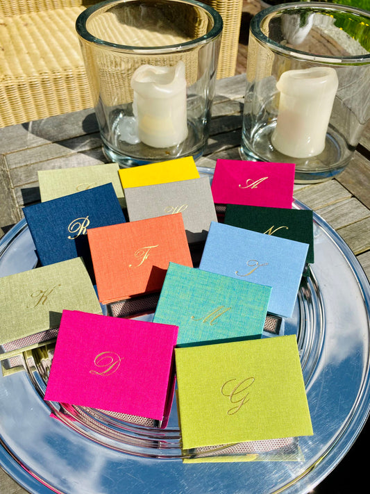 Streichholzschachtel geprägt