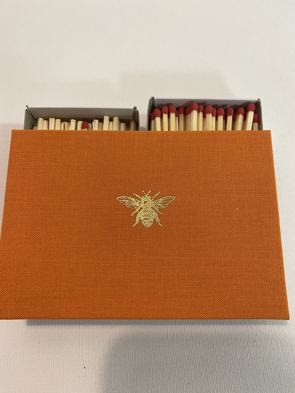 Streichholzschachtel geprägt