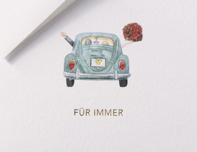 Karten zur Hochzeit