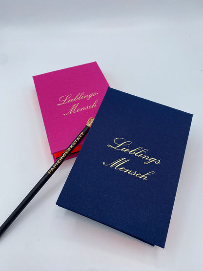 Neonblock zum Valentinstag