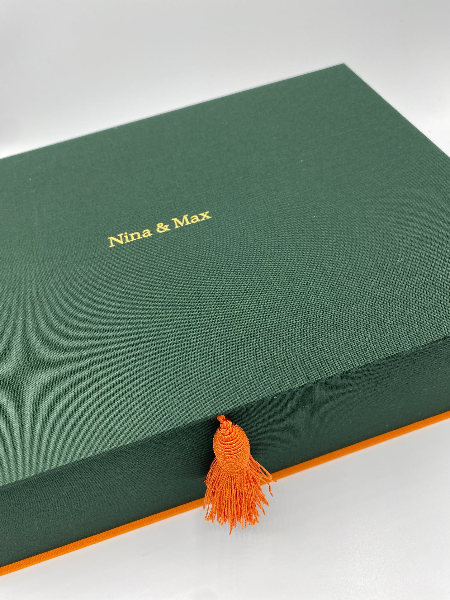 Schatzkiste aus Buchleinen