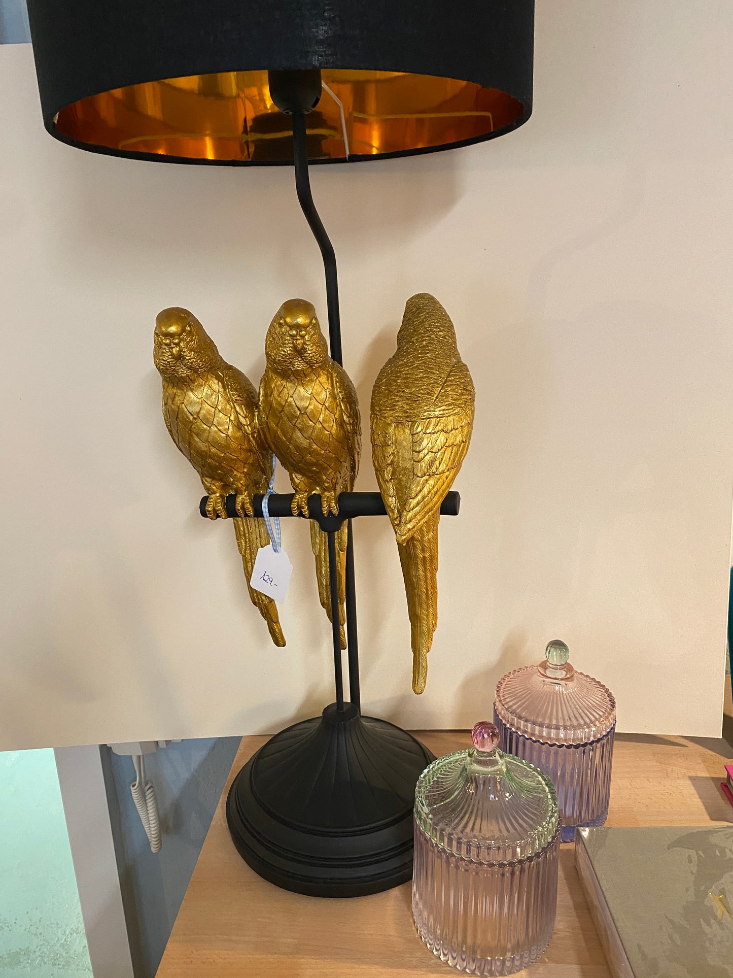 Lampe Papageien
