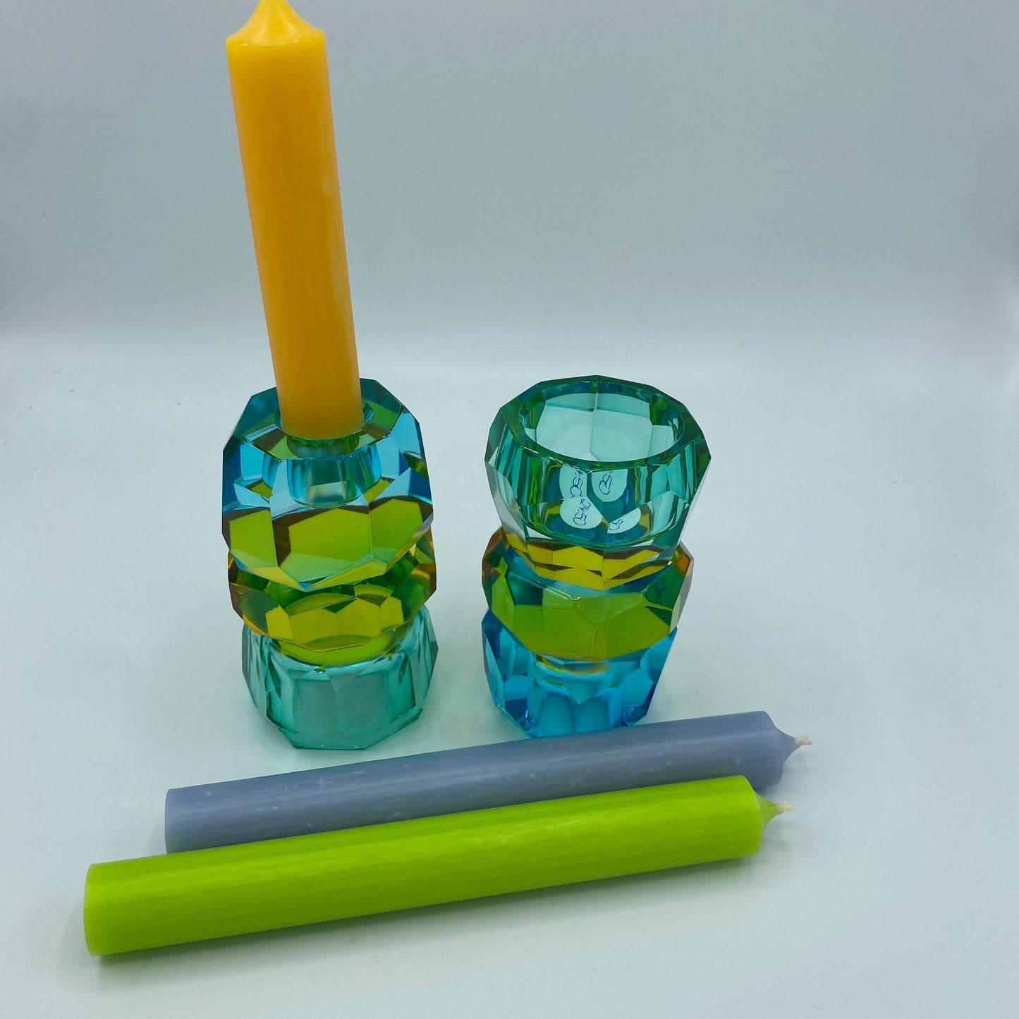 Kerzenhalter Glas-Zylinder