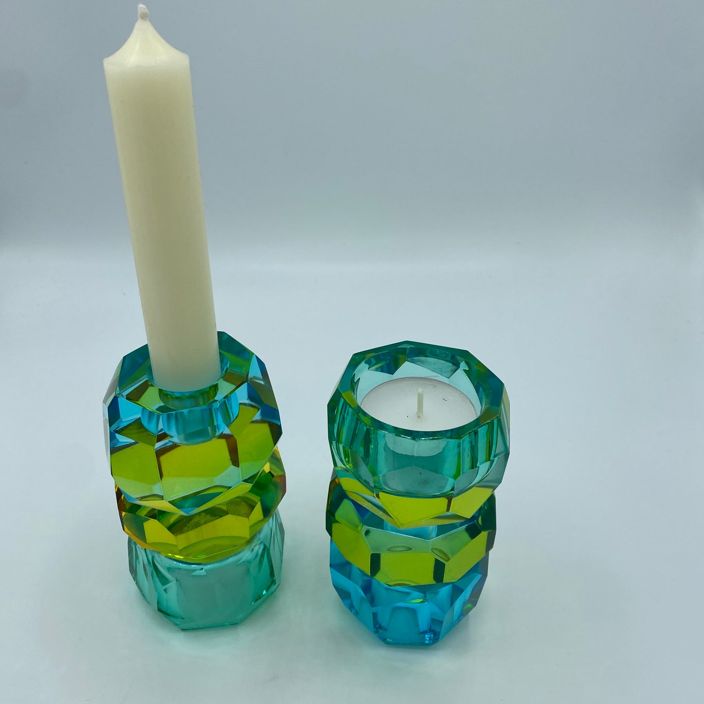 Kerzenhalter Glas-Zylinder