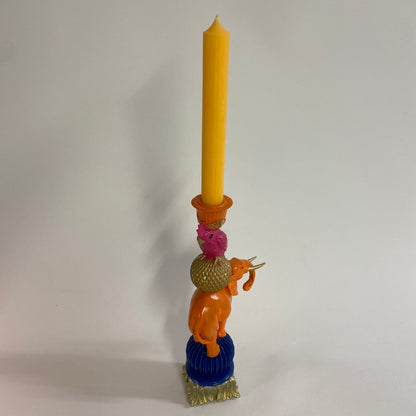 Kerzenständer Papagei und Elefant