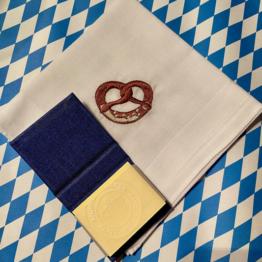 Mini-Haftblock mit Brezel