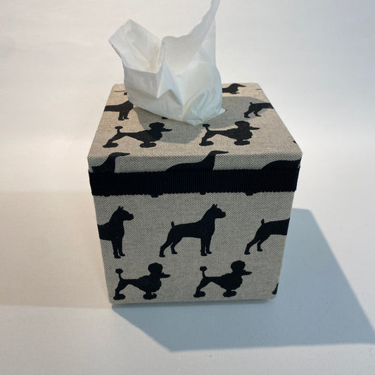 Box für Schminktücher - Hundeliebe