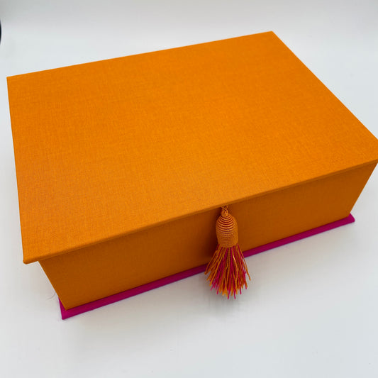 Kleine Schatzkiste – orange