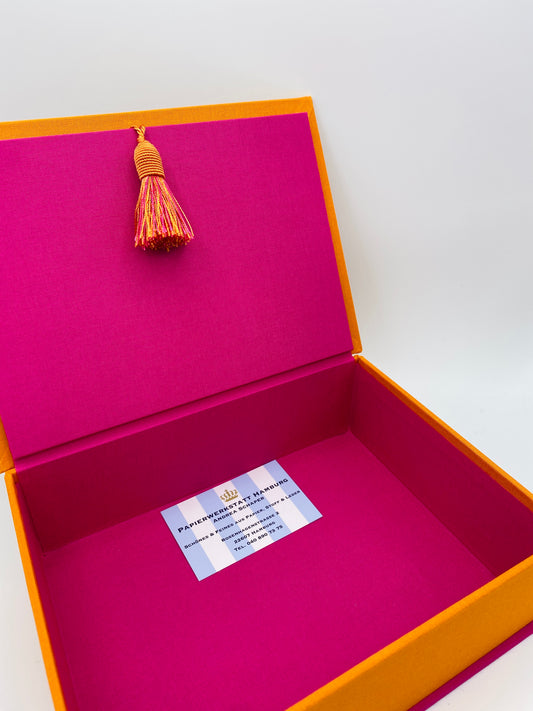 Kleine Schatzkiste – orange