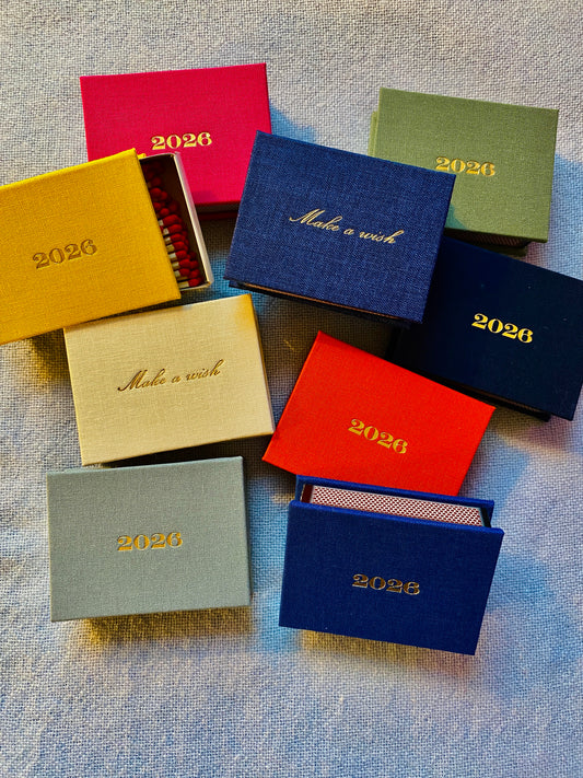 Streichholzschachtel geprägt