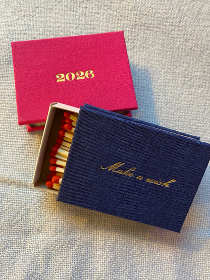 Streichholzschachtel geprägt