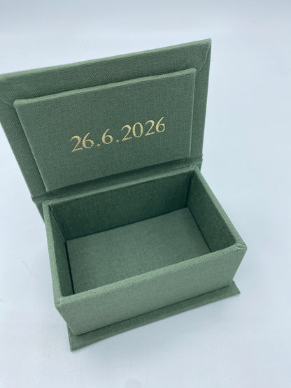 Ringschachtel für Hochzeiten