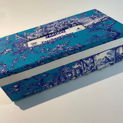 Kleenexbox - Asiatischer Markt türkisfarben