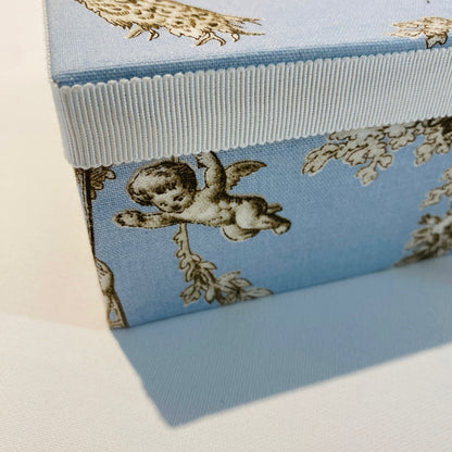 Kleenexbox - Engel hellblau