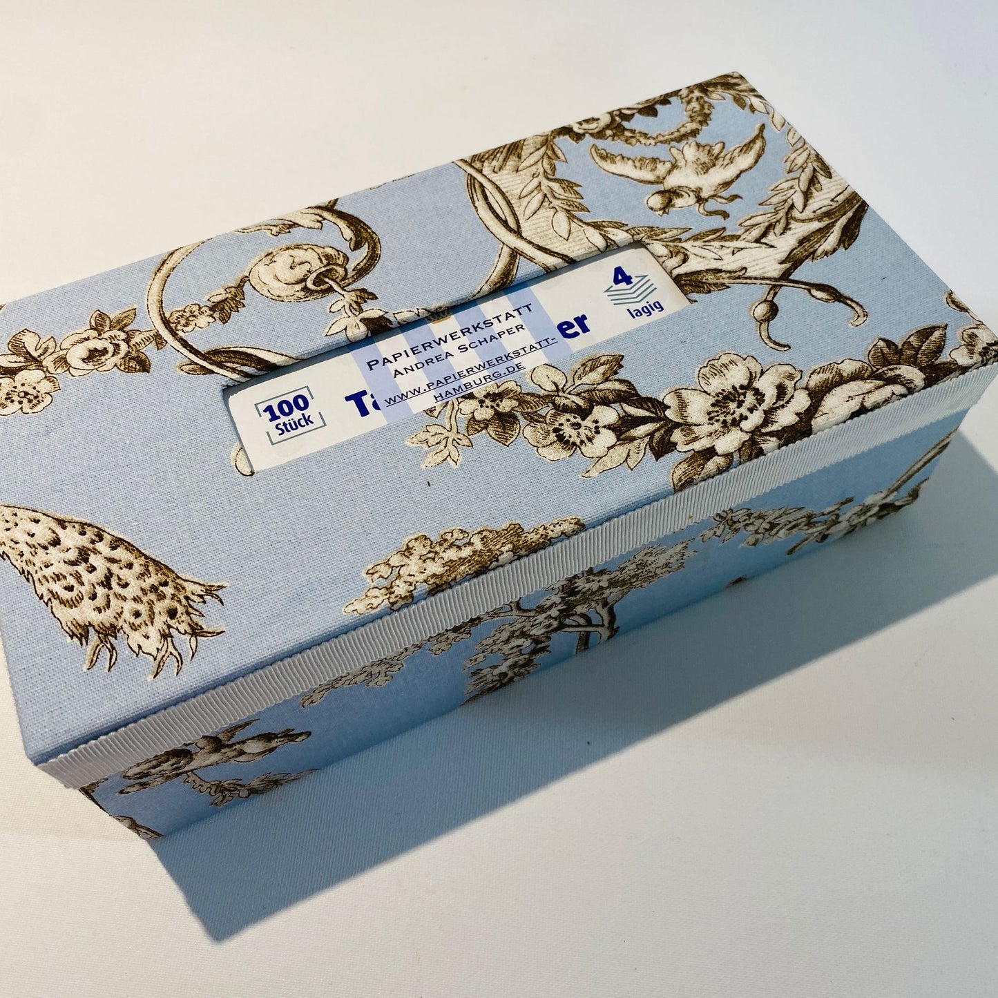 Kleenexbox - Engel hellblau