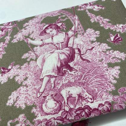 Schatzkiste Din A5 - Mädchen auf der Schaukel